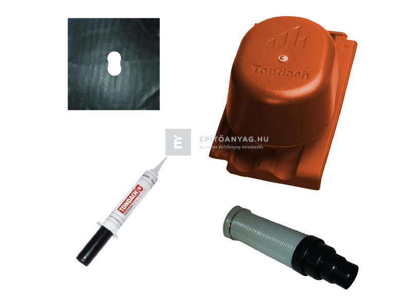 Tondach Tangó Plus csatornaszellőző szett FusionColor terrakotta