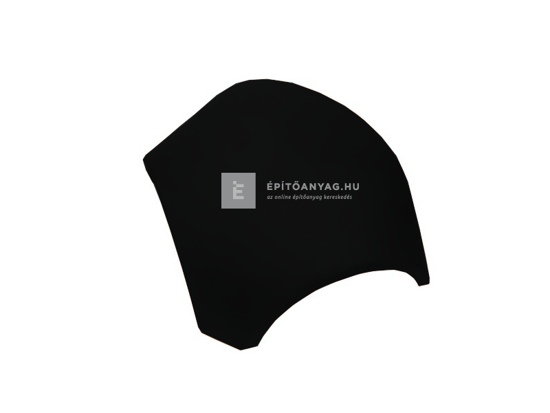 Tondach sajtolt hármas gerincelosztó elem Amadeus fekete (rögzítőccsavarral)