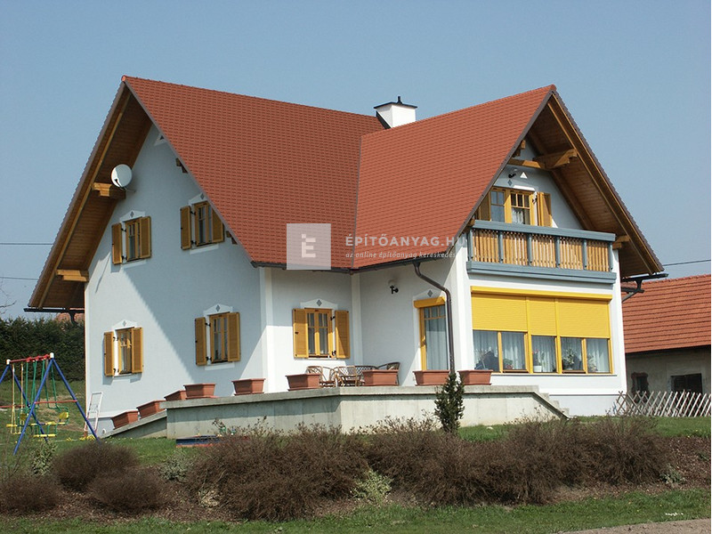 Tondach Hódfarkú Szegmensvágású Alapcserép 18x38 cm Natur téglavörös