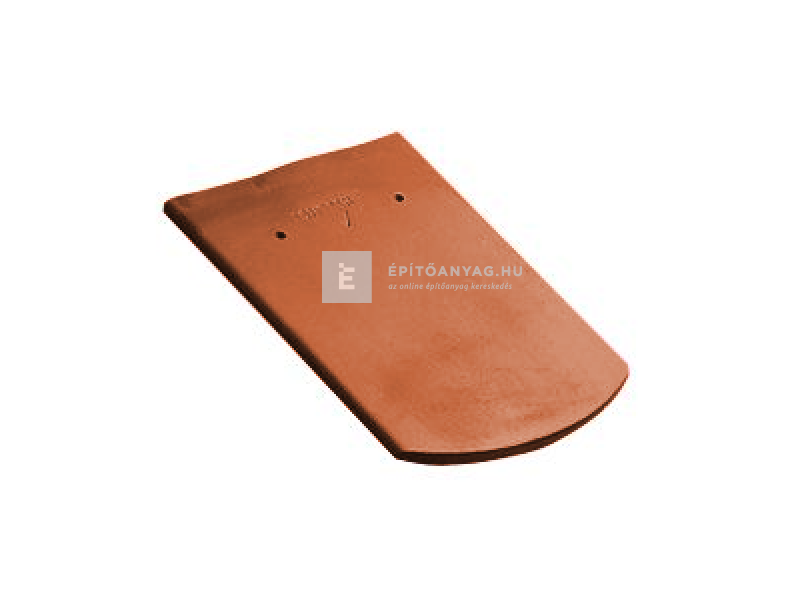 Tondach Hódfarkú szegmensvágású taréjcserép kettősfedés Natur téglavörös