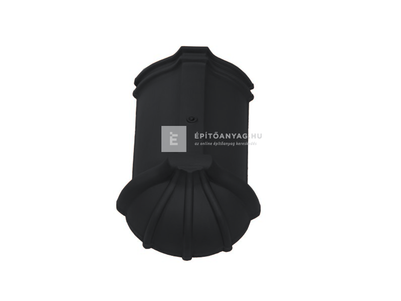 Tondach Hornyolt Kezdő gerinccserép rögzítőcsavarral 17 cm antracit-békéscsabai