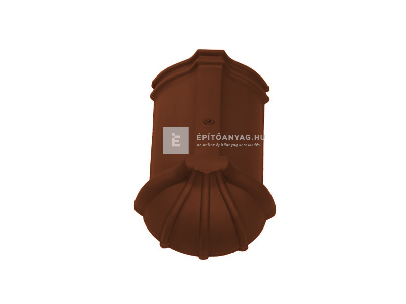 Tondach hornyolt kezdő gerinccserép FusionProtect rézbarna (rögzítőcsavarral)