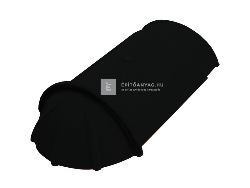 Tondach sajtolt kezdő gerinccserép Amadeus fekete (rögzítőcsavarral)