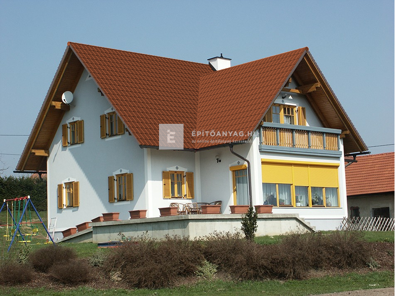 Tondach Nativa Alapcserép Natur téglavörös