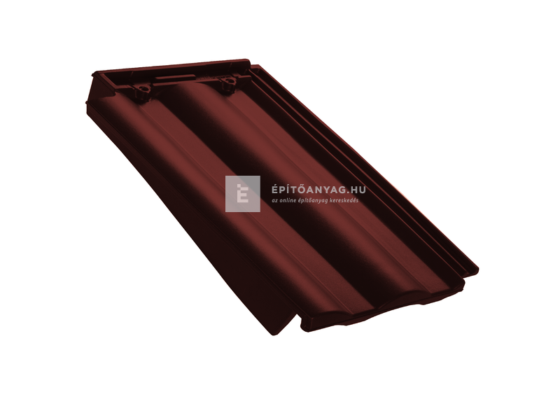 Tondach Twist szegőcserép bal Amadeus borvörös