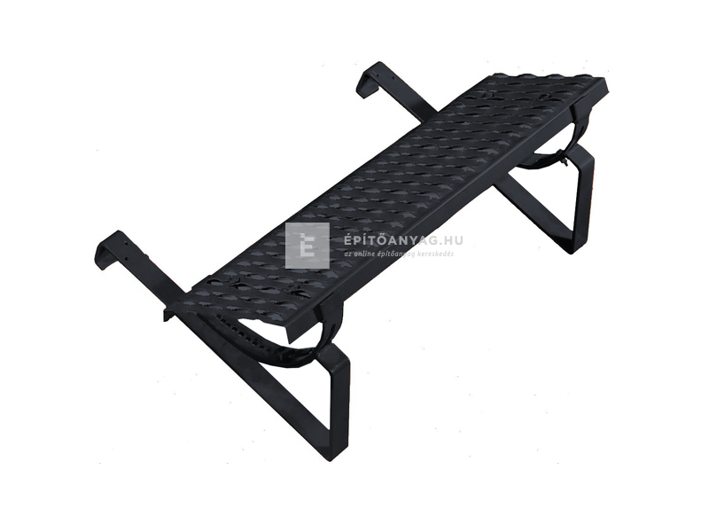 Tondach univerzális járórács garnitúra fejhorony nélküli cserepekhez antracit 80 cm