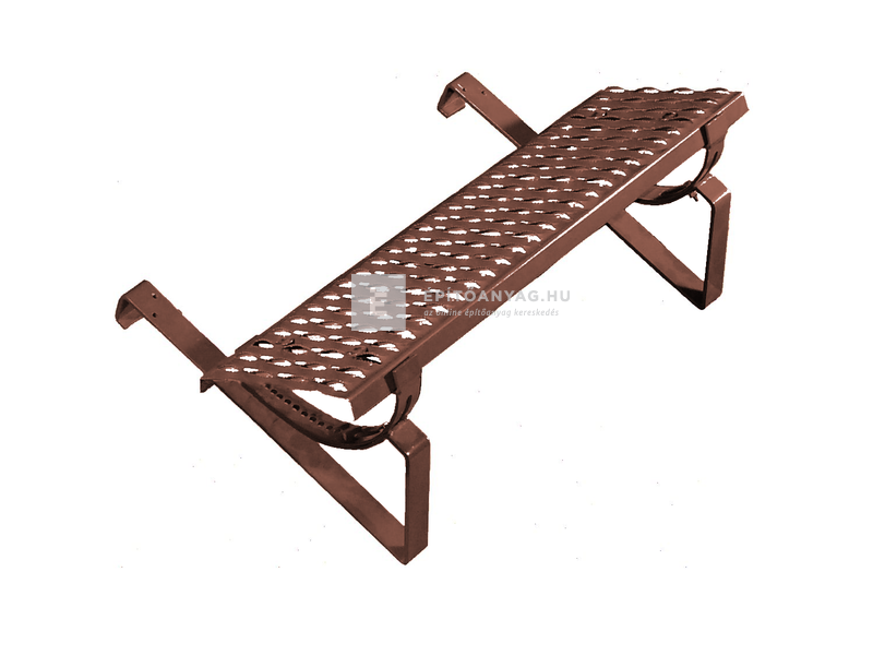 Tondach univerzális járórács garnitúra fejhorony nélküli cserepekhez barna 80 cm