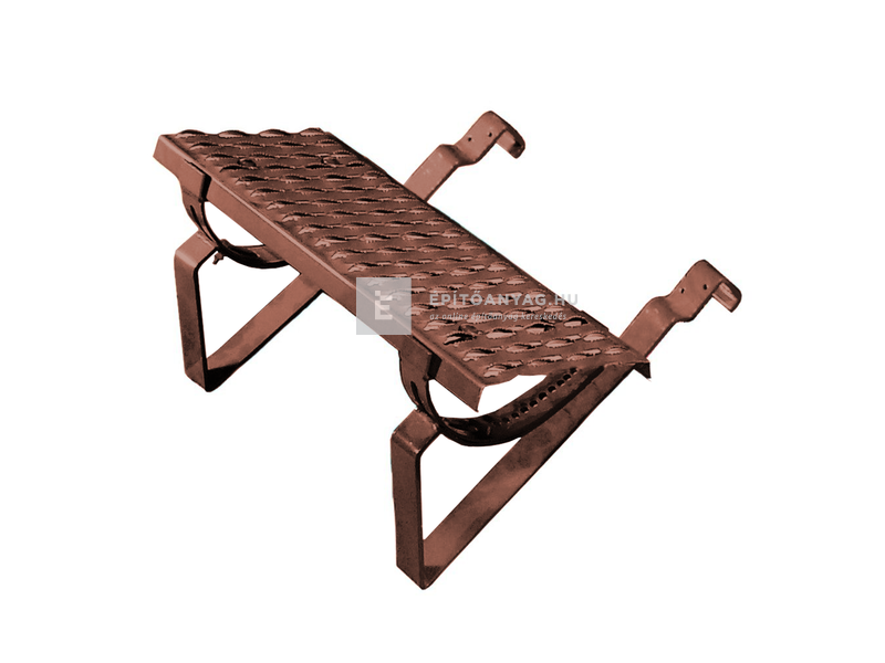Tondach univerzális járórács garnitúra fejhoronyos cserepekhez barna 40 cm