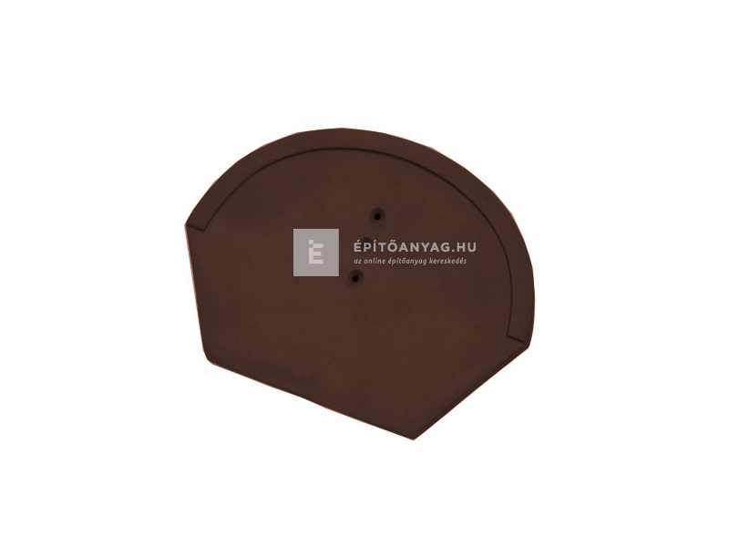 Tondach univerzális lekerekített gerinc kezdő- és lezáróelem FusionProtect barna