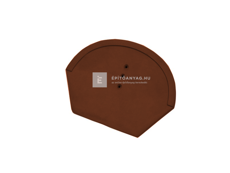 Tondach univerzális lekerekített gerinc kezdő- és lezáróelem FusionProtect rézbarna