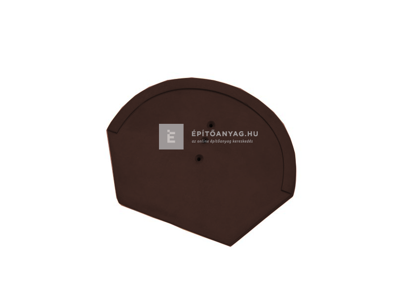 Tondach univerzális lekerekített gerinc kezdő- és lezáróelem FusionProtect sötétbarna