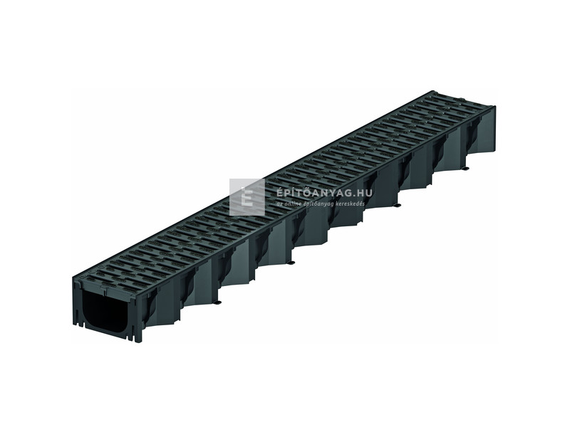 Aco Hexaline 2.0 Folyóka műanyag ráccsal fekete 1 m