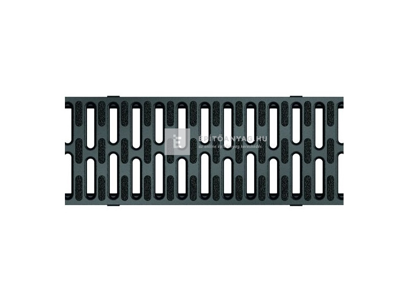 Aco Hexaline 2.0 Műanyag bordás rács fekete 1 m