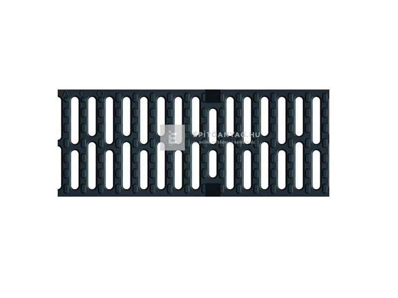 Aco V150 Öntöttvas bordás rács C250, 0,5 m