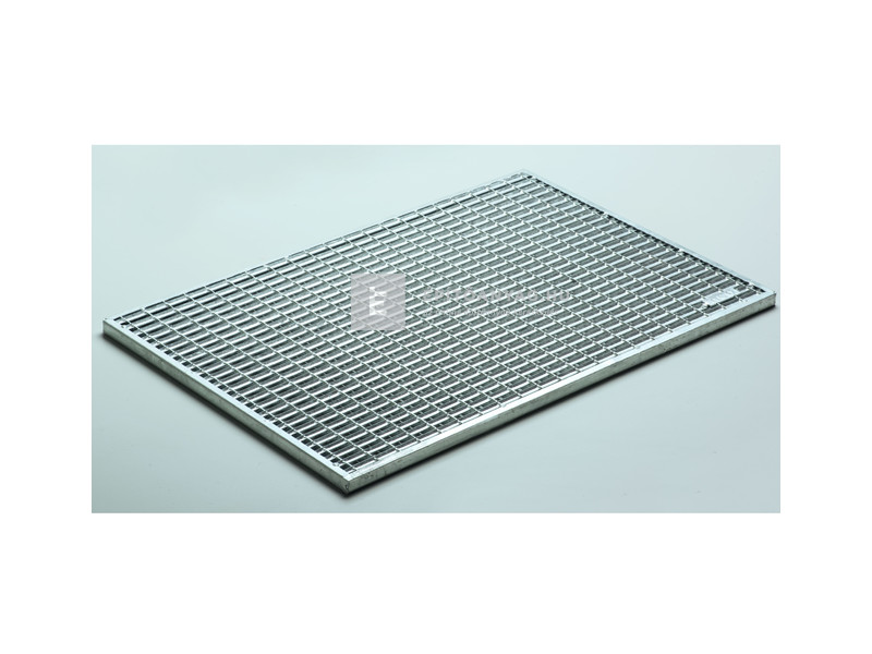 Aco Self Vario lábtörlő rács, horganyzott acél hálós, V profillal 100x50 cm