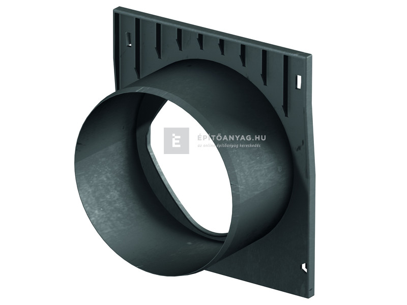 Aco X200C Homloklap DN200 csőcsonkkal