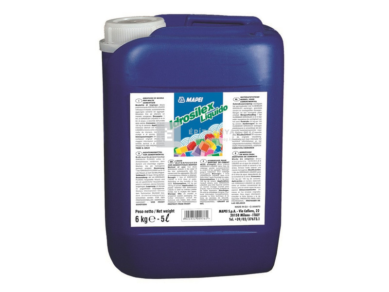 Mapei Idrosilex vízzáró adalékszer cementhabarcshoz 6 kg