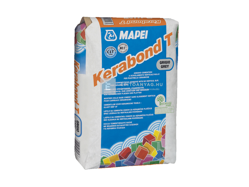 Mapei Kerabond T kerámiaburkolat-ragasztó C1T szürke 25 kg