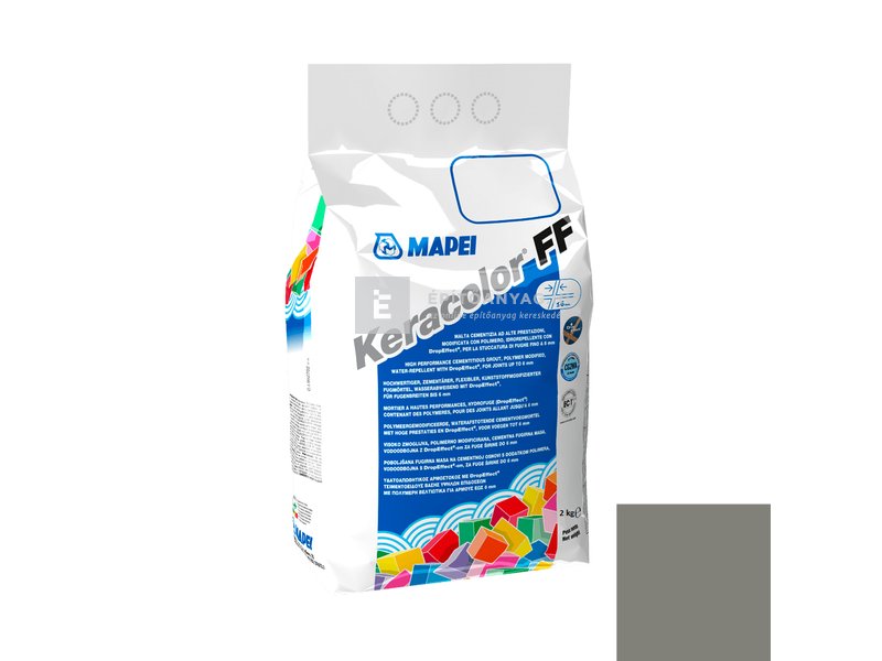 Mapei Keracolor FF Flex fugázó 113 cementszürke 2 kg