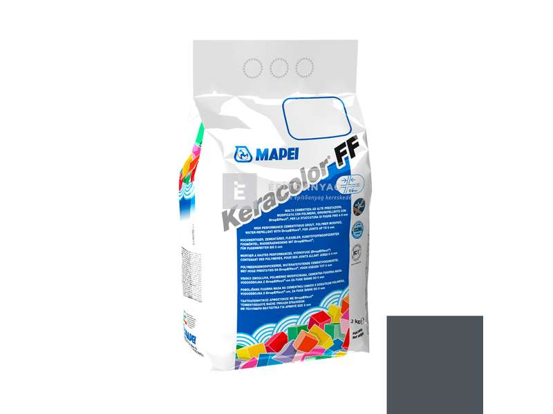 Mapei Keracolor FF Flex fugázó 114 antracit 2 kg