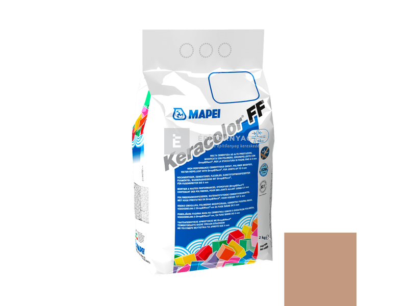 Mapei Keracolor FF Flex fugázó 141 karamell 2 kg