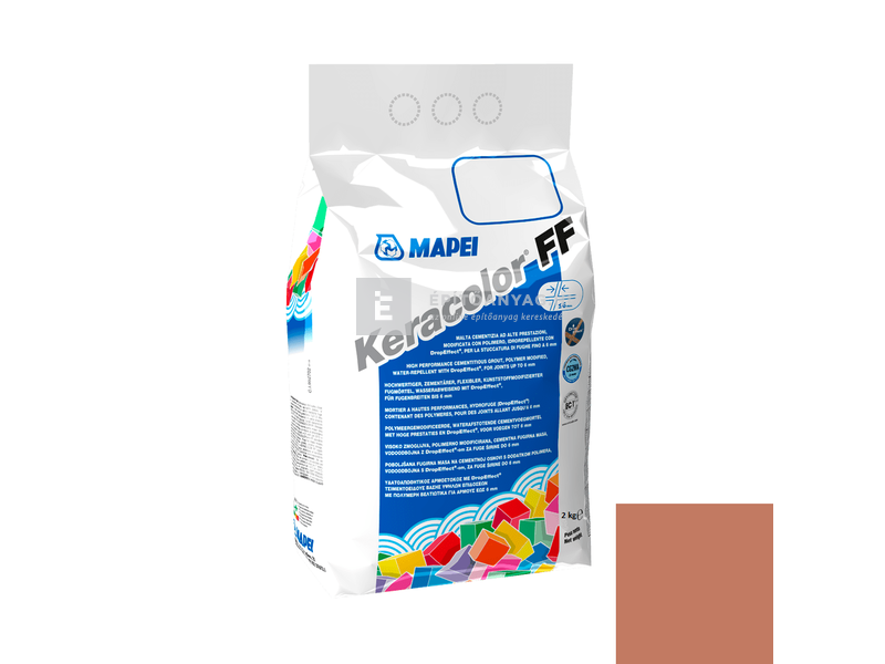 Mapei Keracolor FF Flex fugázó 145 siennai föld 2 kg