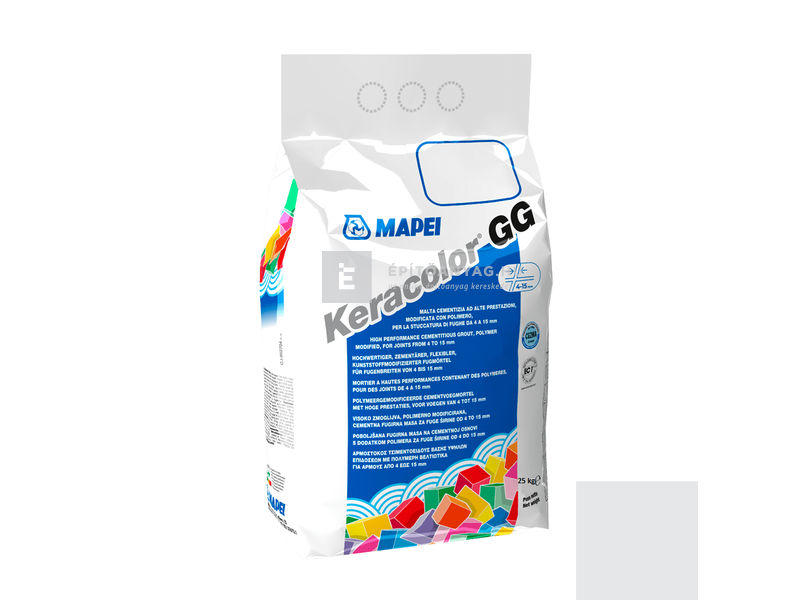 Mapei Keracolor GG fugázó 111 ezüstszürke 25 kg
