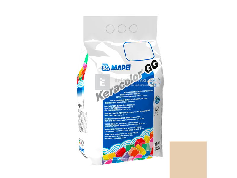 Mapei Keracolor GG fugázó 132 bézs 5 kg