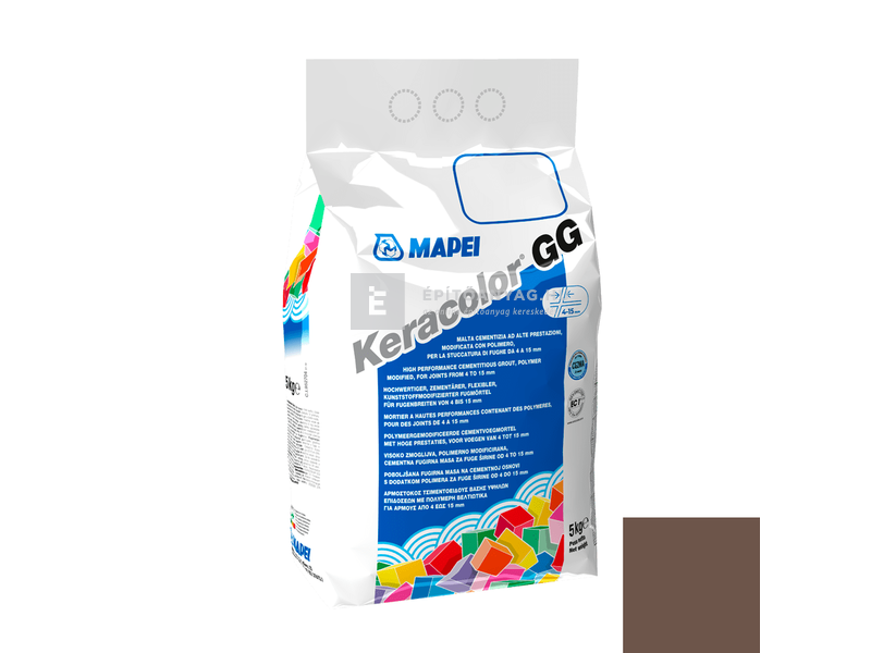 Mapei Keracolor GG fugázó 144 csokoládé 5 kg