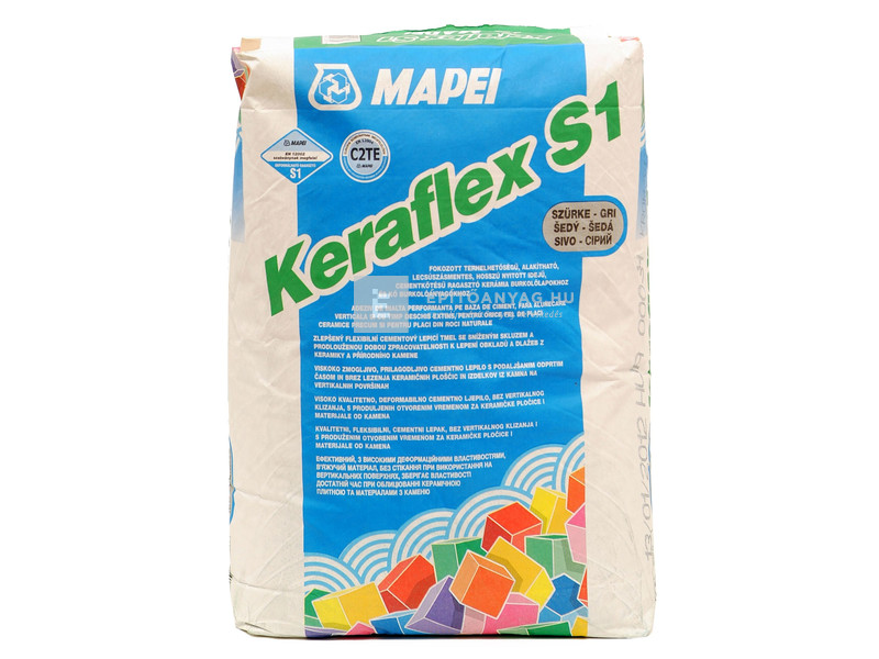 Mapei Keraflex S1 kerámiaburkolat ragasztó 25 kg