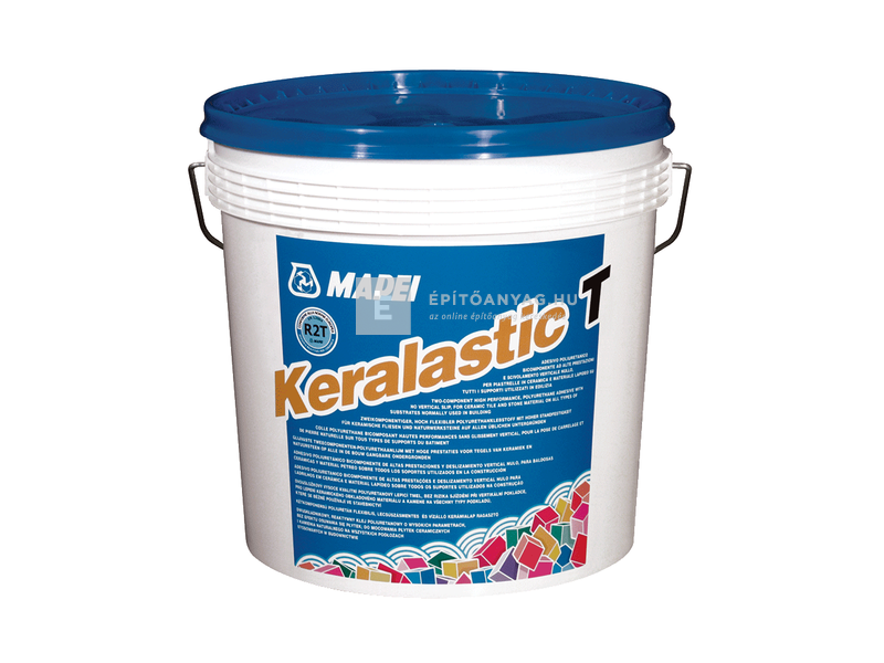 Mapei Keralastic T kerámiaburkolat-ragasztó R2T szürke 5 kg