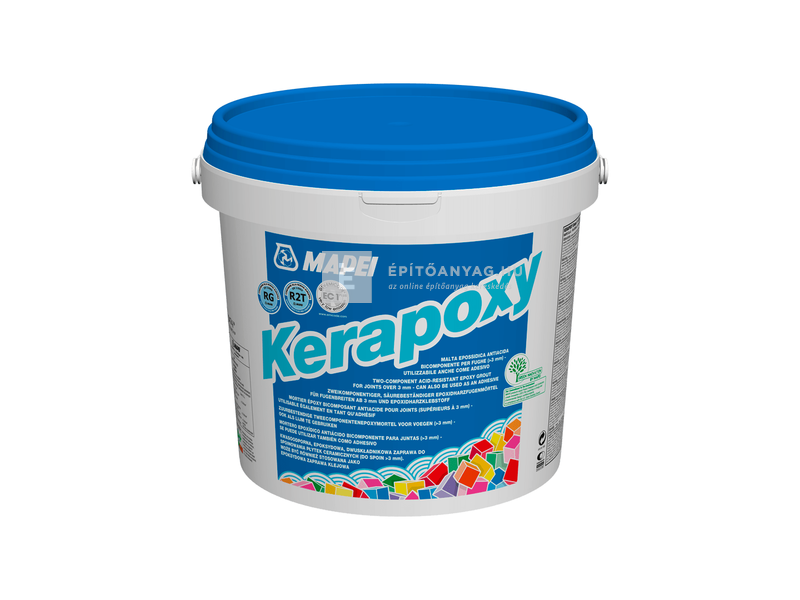 Mapei Kerapoxy ragasztó és fugázó R2T RG 100 fehér 10 kg