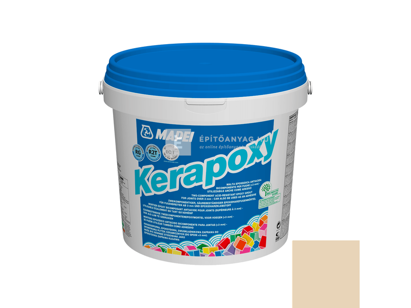 Mapei Kerapoxy ragasztó és fugázó R2T RG 132 bézs 2 kg