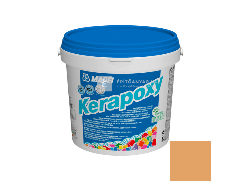 Mapei Kerapoxy ragasztó és fugázó R2T RG 141 karamell 5 kg