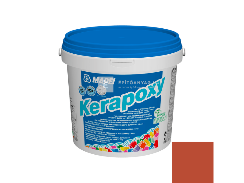 Mapei Kerapoxy ragasztó és fugázó R2T RG 145 siennai föld 5 kg