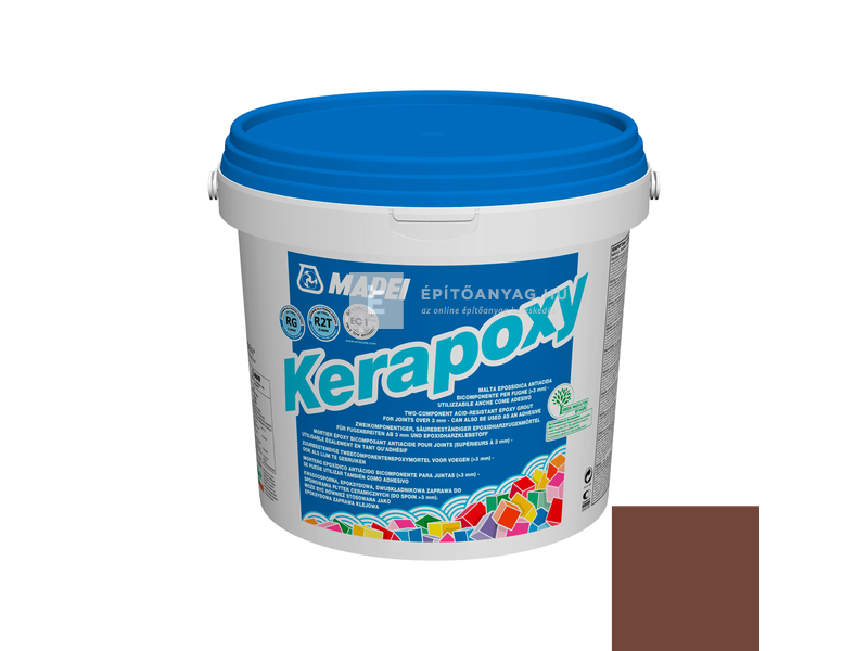 Mapei Kerapoxy ragasztó és fugázó R2T RG 143 terrakotta 2 kg
