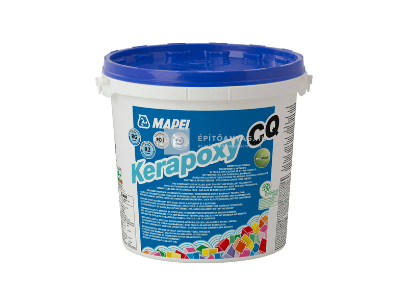 Mapei Kerapoxy CQ epoxi fugázó R2 RG 100 fehér 10 kg