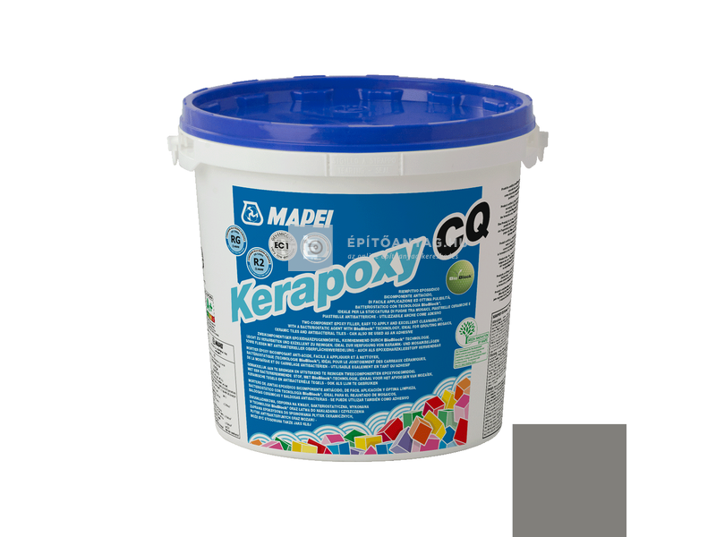 Mapei Kerapoxy CQ epoxi fugázó R2 RG 113 cementszürke 10 kg