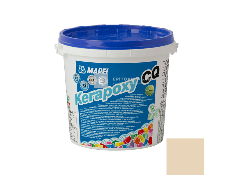 Mapei Kerapoxy CQ epoxi fugázó R2 RG 132 bézs 3 kg