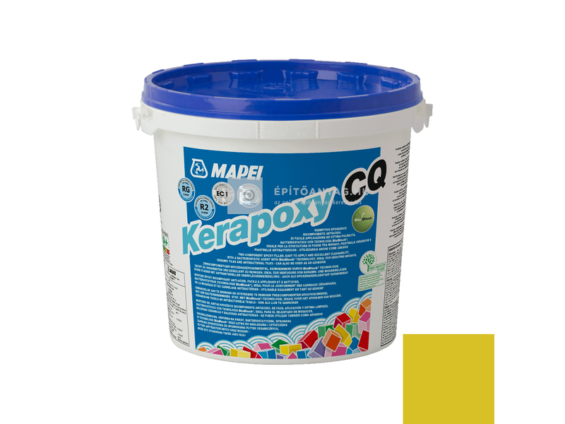 Mapei Kerapoxy CQ epoxi fugázó R2 RG 151 mustársárga 3 kg
