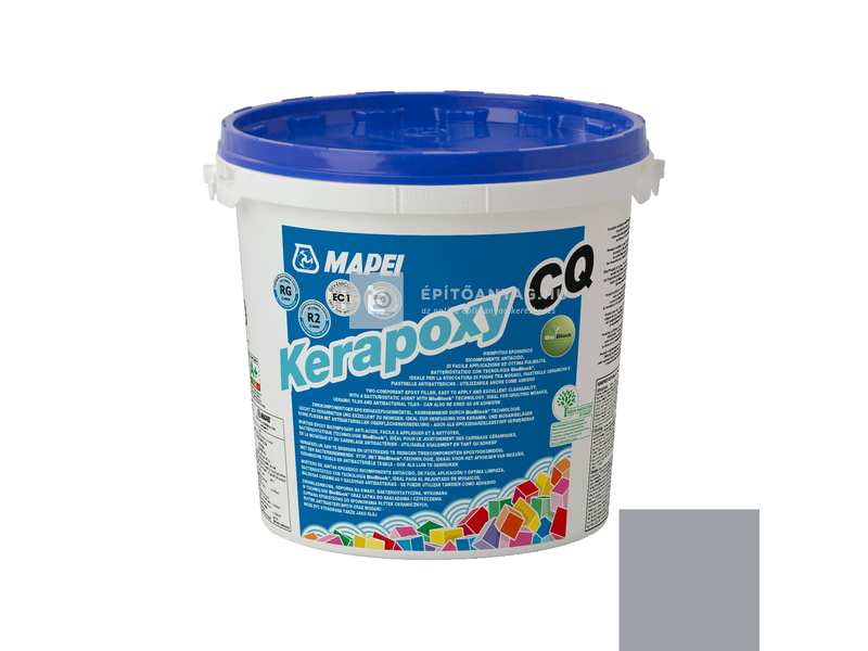 Mapei Kerapoxy CQ epoxi fugázó R2 RG 282 szürkemárvány 10 kg