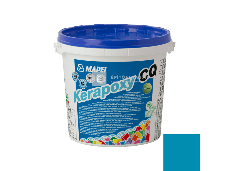 Mapei Kerapoxy CQ epoxi fugázó R2 RG 173 óceánkék 3 kg
