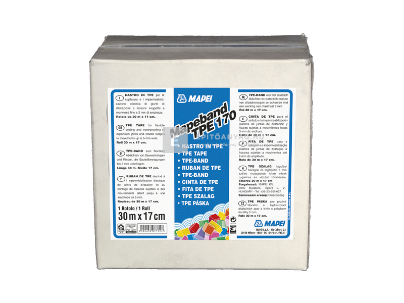 Mapei Mapeband TPE 170 vízszigetelő szalag