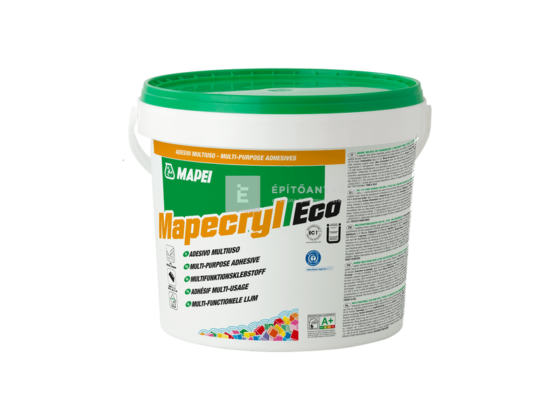 Mapei Mapecryl Eco ragasztó vinil és textil padlóhoz 5 kg