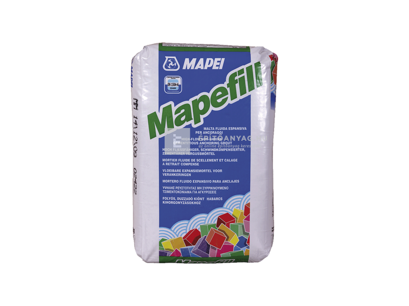 Mapei Mapefill Folyós duzzadóhabarcs kihorgonyzáshoz 25 kg