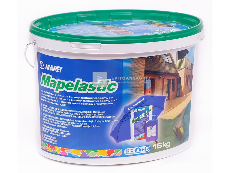 Mapei Mapelastic A+B komp. kenhető vízszigetelő 16 kg