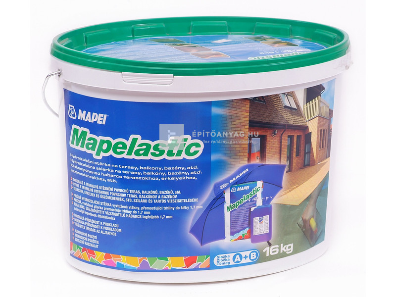 Mapei Mapelastic A+B komp. kenhető vízszigetelő 16 kg