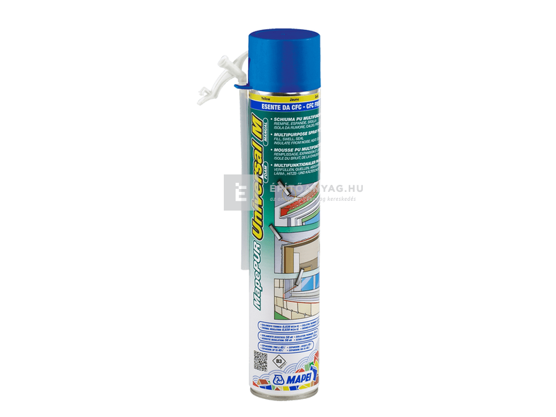 Mapei Mapepur Universal Foam M szerelőhab kézi 750 ml