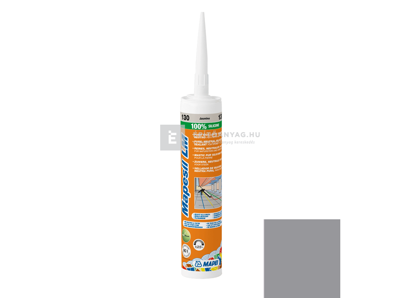 Mapei Mapesil LM semleges szilikon természetes kövekhez 112 középszürke 310 ml