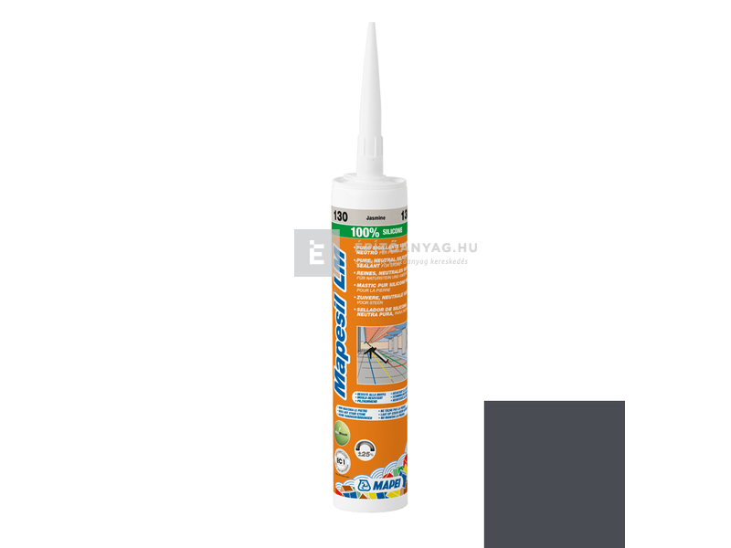 Mapei Mapesil LM semleges szilikon természetes kövekhez 114 antracit 310 ml